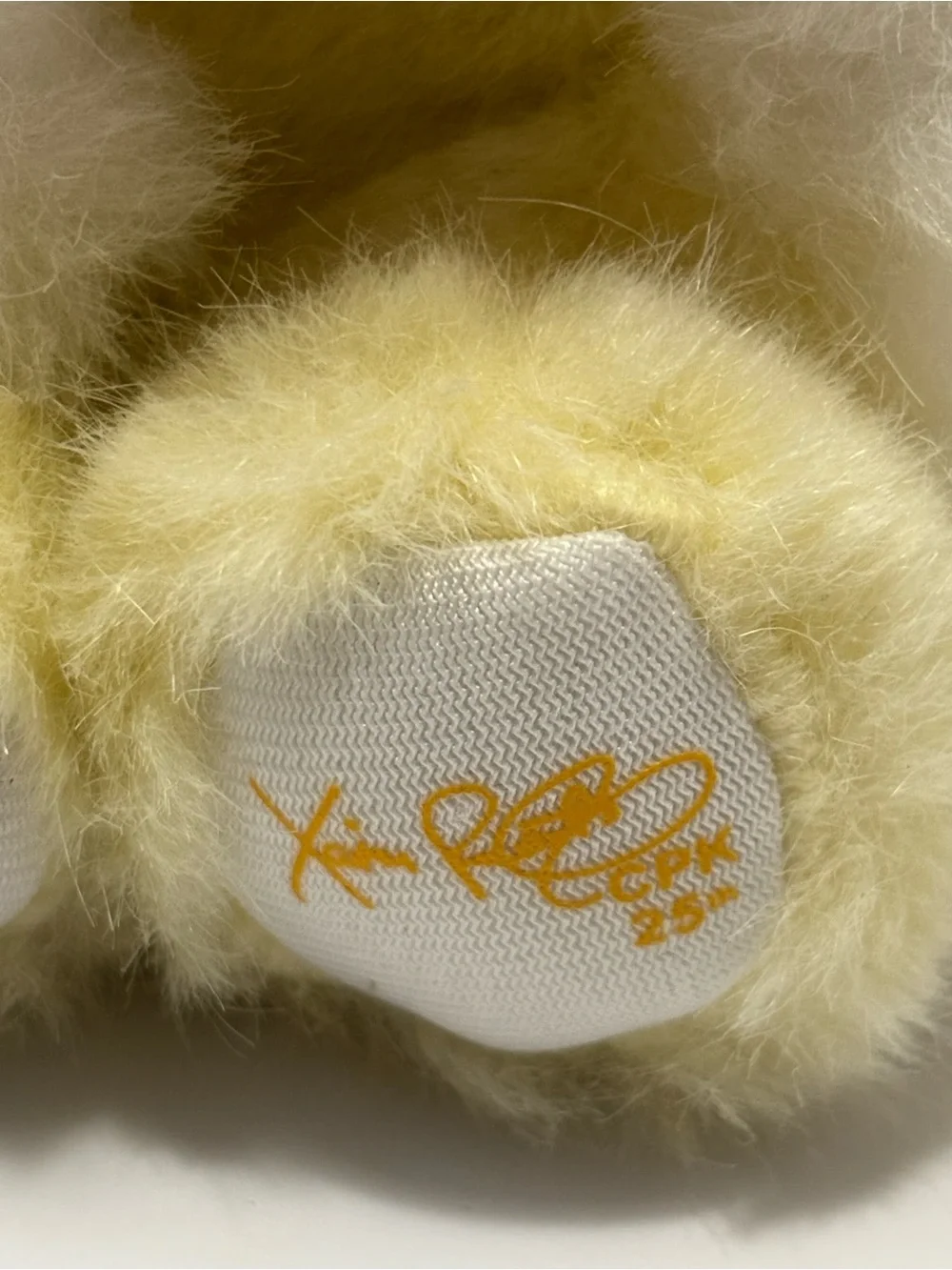 Cabbage Patch Kids Doll 25th Anniversary Snugglies Bear Xavier Roberts EUC